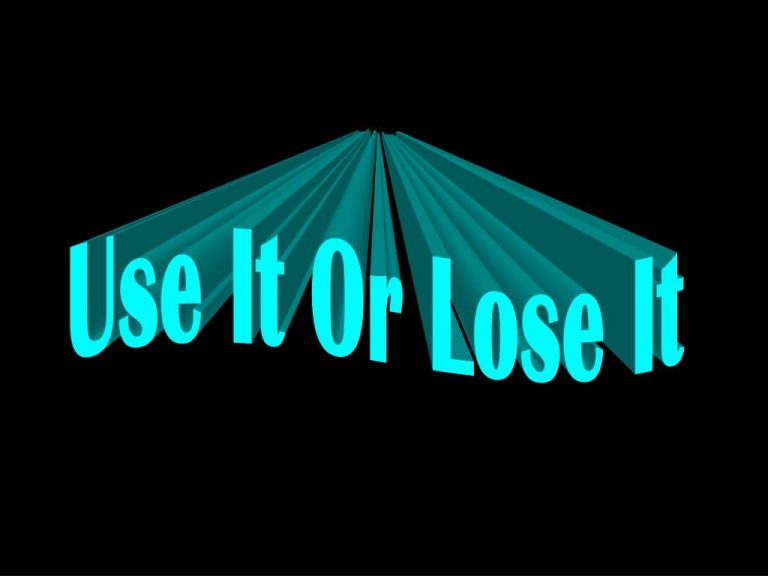The Danger of Resting Your Voice for too Long